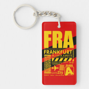 FRA Frankfurt Airport Key Ring