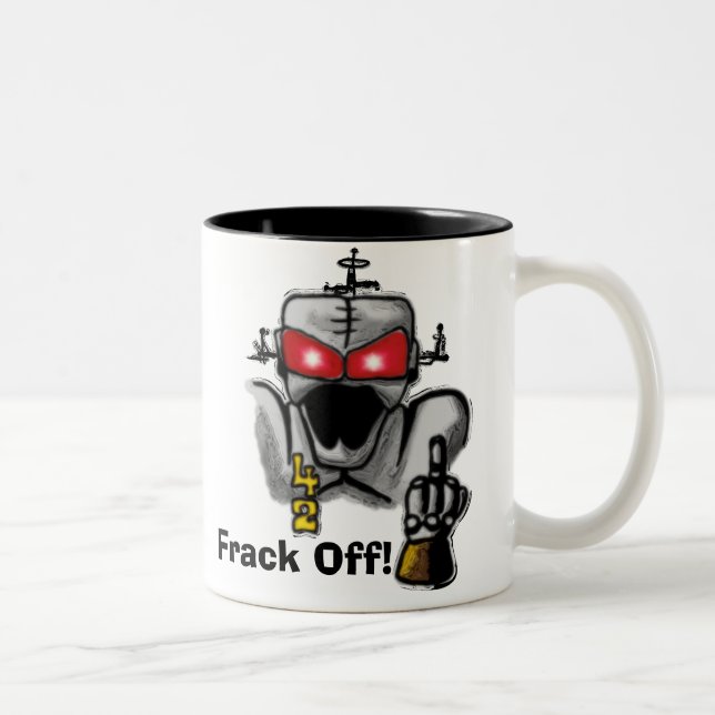 Frack Off Mug (Right)