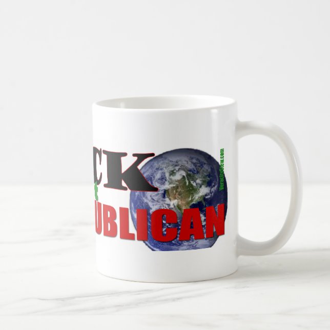 Frack the Planet Coffee Mug (Right)