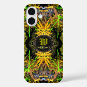 fracktalKan Custom Name Monogram Phone Case