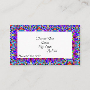 Fractal 125 Business Cards