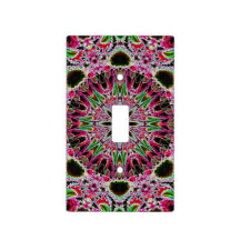 Fractal 42 Light Switch Cover