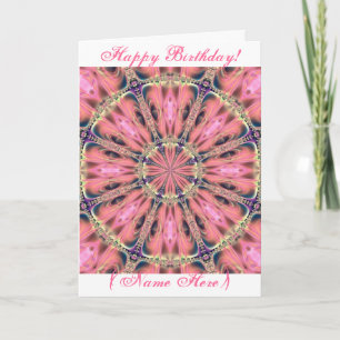 Fractal 45, Birthday Card