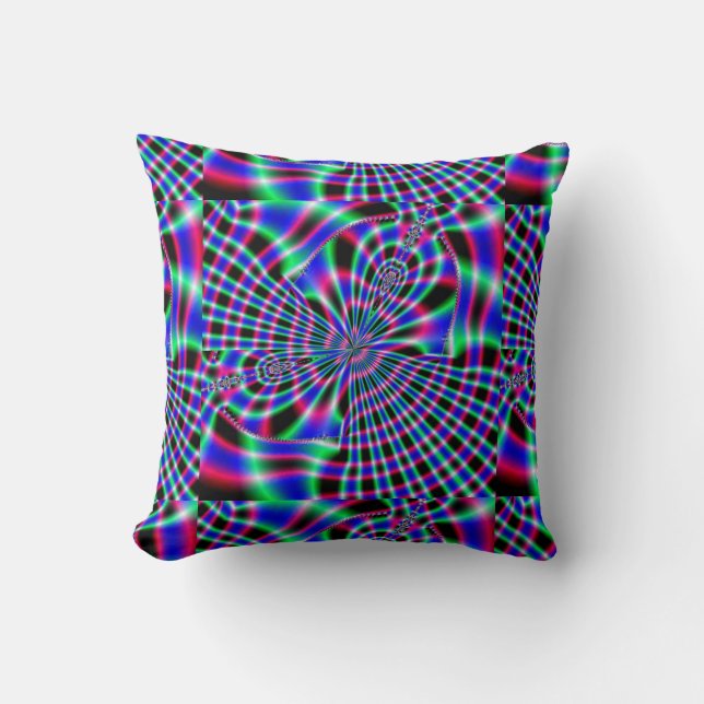 Fractal 66 Pillow (Front)