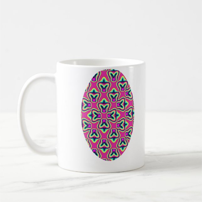 Fractal 80 Circle, Mug (Left)