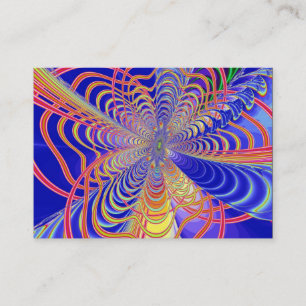 Fractal Abstract 061012d Business Card