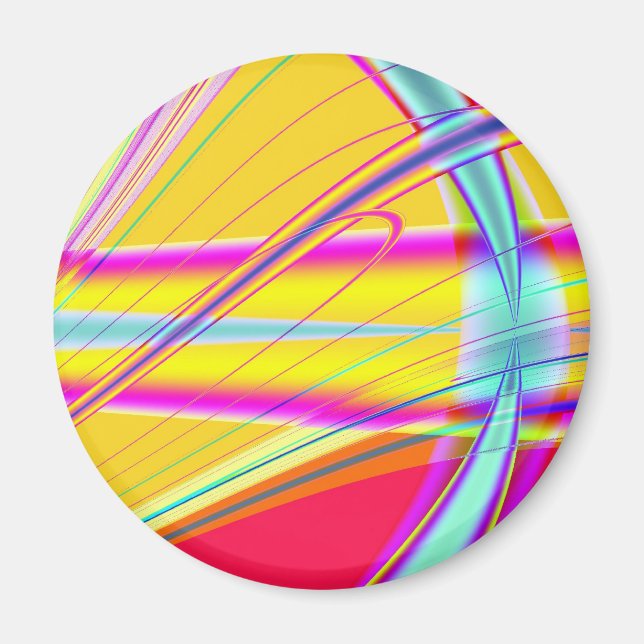 Fractal Abstract 061012e Magnet (Front)