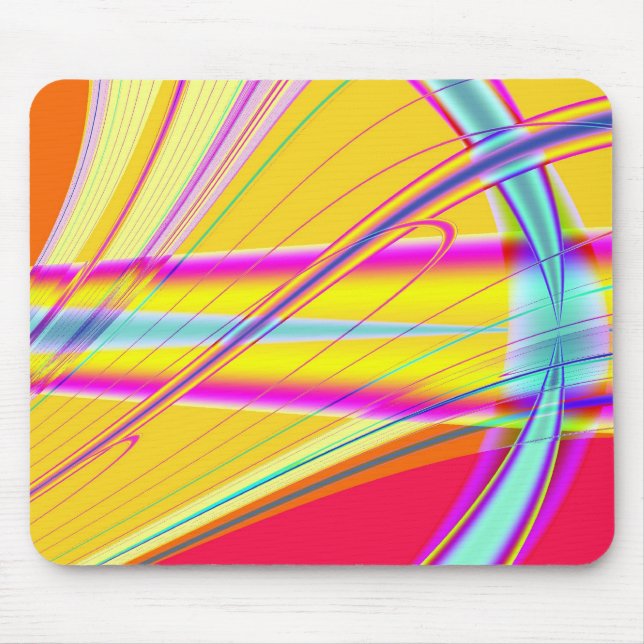 Fractal Abstract 061012e Mouse Pad (Front)