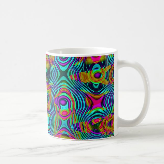 Fractal Abstract 191111a Coffee Mug (Right)