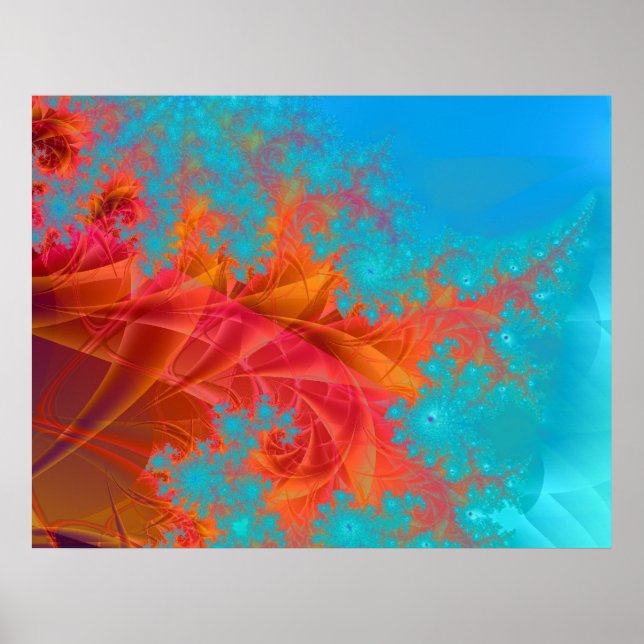 Fractal Abstract 1 Poster (Front)