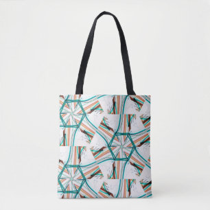 Fractal abstract background. Digital effects. Fest Tote Bag