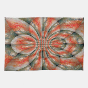 Fractal Abstract Tea Towel