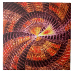Fractal - Abstract - The Constant Ceramic Tile