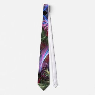 Fractal Abstracts Tie
