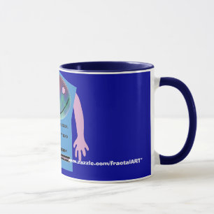 fractal addiction anagrams mug # 4