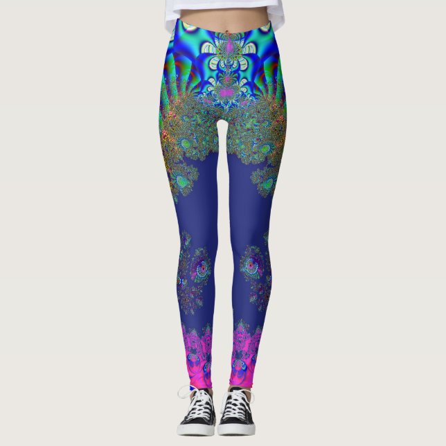 Fractal ALien Leggings (Front)