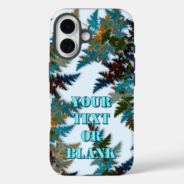 Fractal Arctic Camouflage Case-Mate iPhone Case (Back)