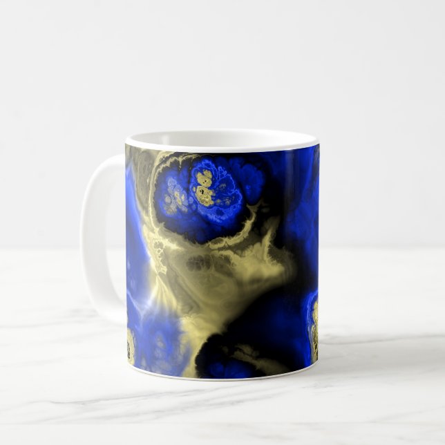 Fractal Art 1-2 Coffee Mug (Front Left)
