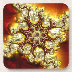Fractal Art 34 Coasters