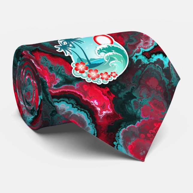 Fractal Art 3-16A Tie (Rolled)