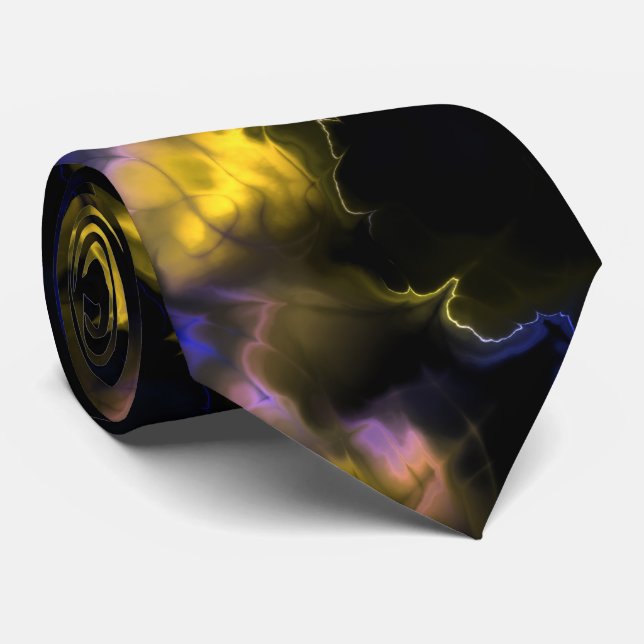 Fractal Art 3-1a Tie (Rolled)