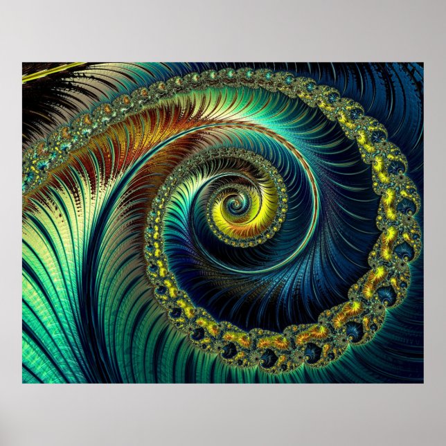 Fractal Art 42 Poster (Front)