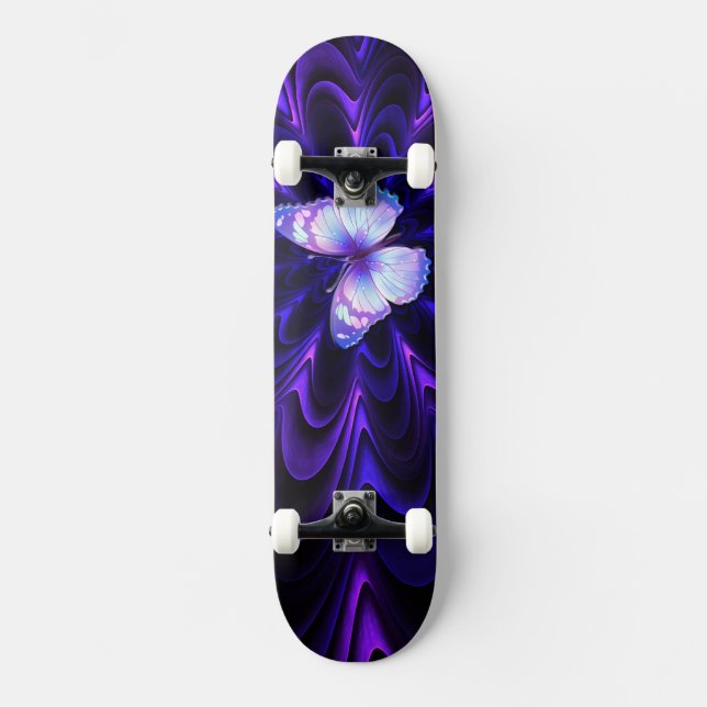 Fractal Art 75 Skateboard (Front)