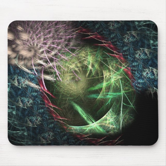 Fractal Art Abstract #077 Mousepad (Front)