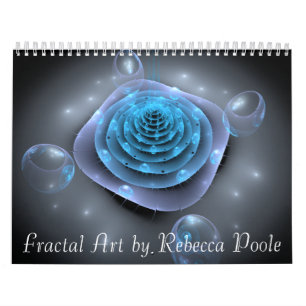 Fractal Art by Rebecca Poole Calendar