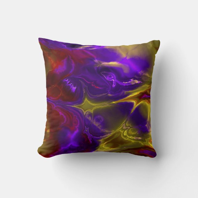 Fractal Art E Pillow (Front)