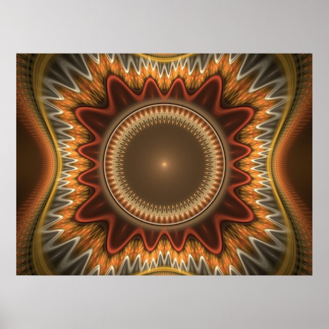 Fractal Art Grand Julian Fractal 21 Poster (Front)