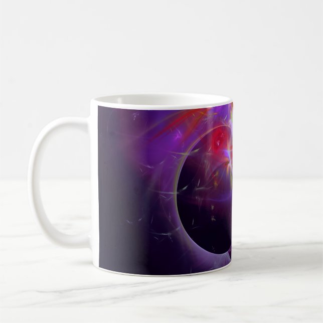 Fractal art mug (Left)