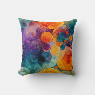 Fractal Art Solar Drift Cushion