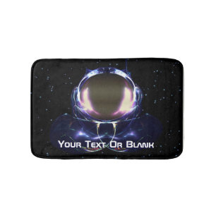 Fractal Astronaut Bath Mat