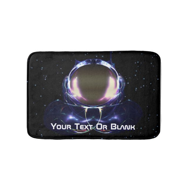 Fractal Astronaut Bath Mat (Front)