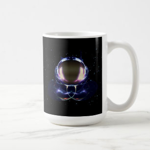 Fractal Astronaut Coffee Mug