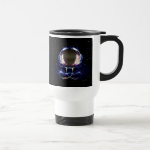 Fractal Astronaut Travel Mug