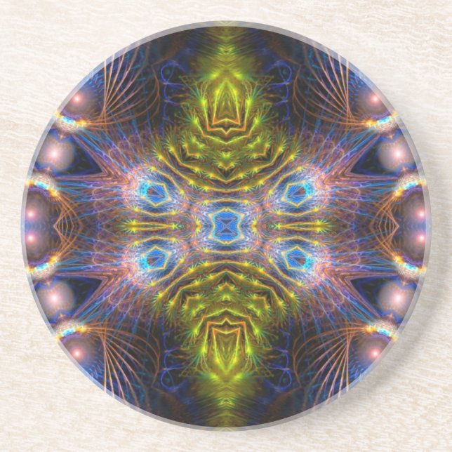 FractaL Beads Coaster (Front)