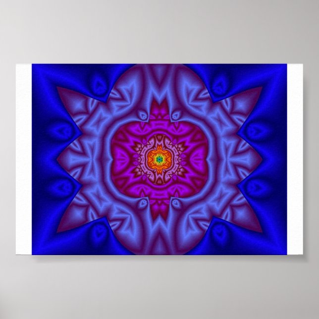 Fractal beauty poster (Front)