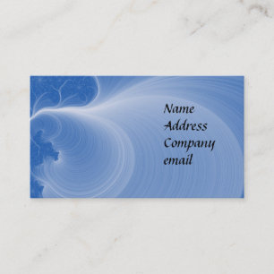 Fractal bizcard business card