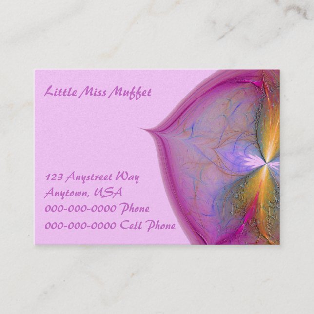Fractal Business Card (Front)