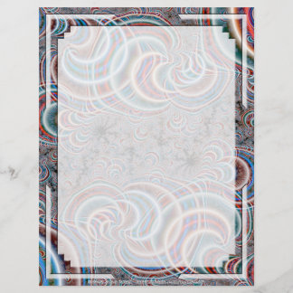Fractal C~17 Custom Letterhead 03 - 8.5" x 11"