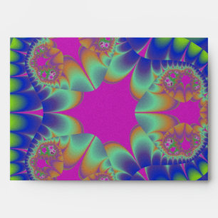 Fractal Cactus Bloom Envelope