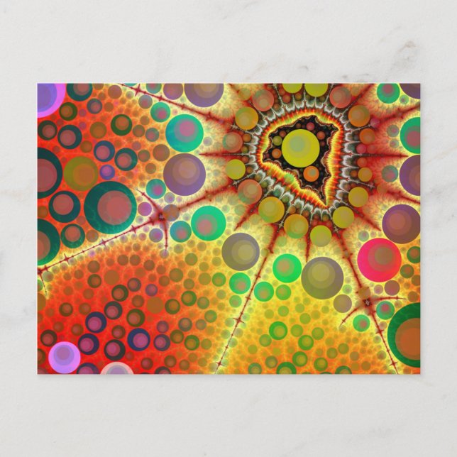 Fractal Caldera Postcard (Front)