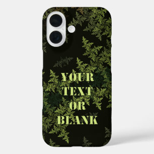 Fractal Camouflage iPhone 16 Case