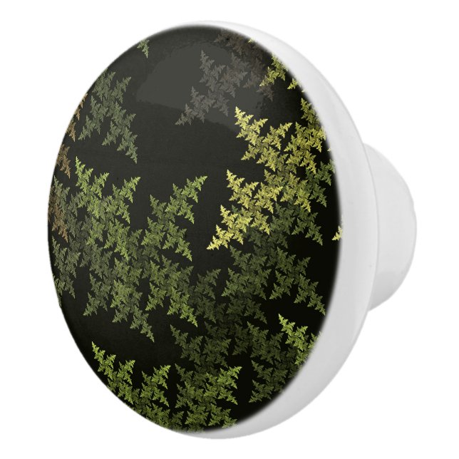 Fractal Camouflage Ceramic Knob (Right)