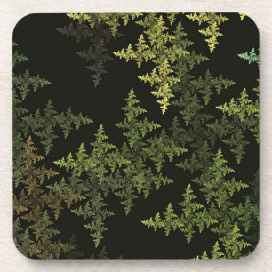 Fractal Camouflage Coaster