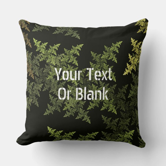 Fractal Camouflage Cushion (Front)