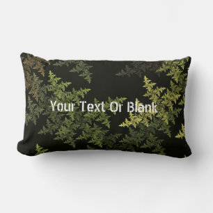Fractal Camouflage Lumbar Cushion