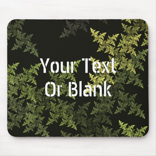 Fractal Camouflage Mouse Pad (Front)
